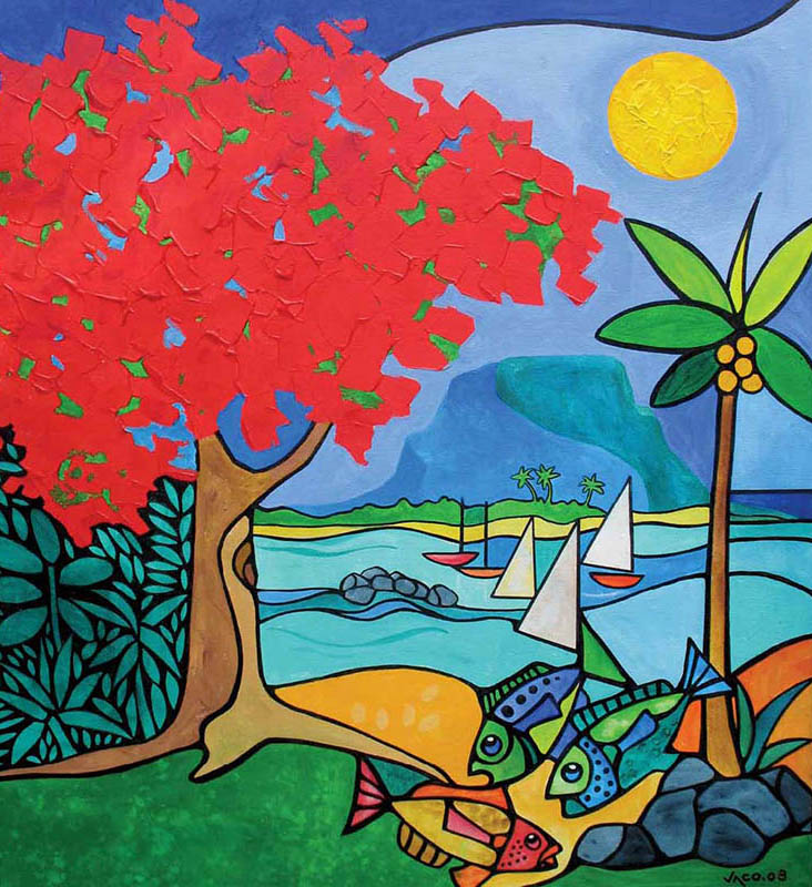 Le flamboyant du Morne