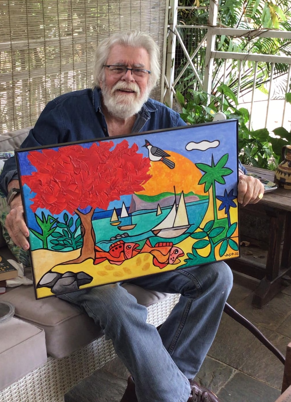 Vaco Baissac chez lui / Vaco Baissac at home